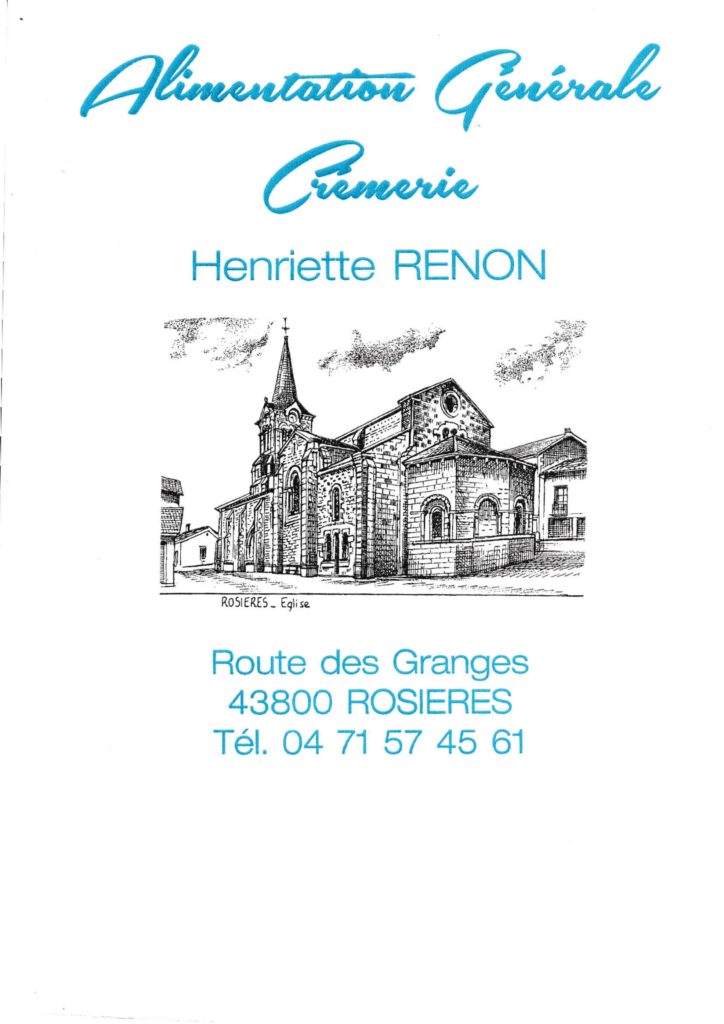 Epicerie RENON
