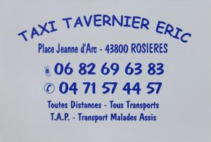 Taxi Tavernier Eric